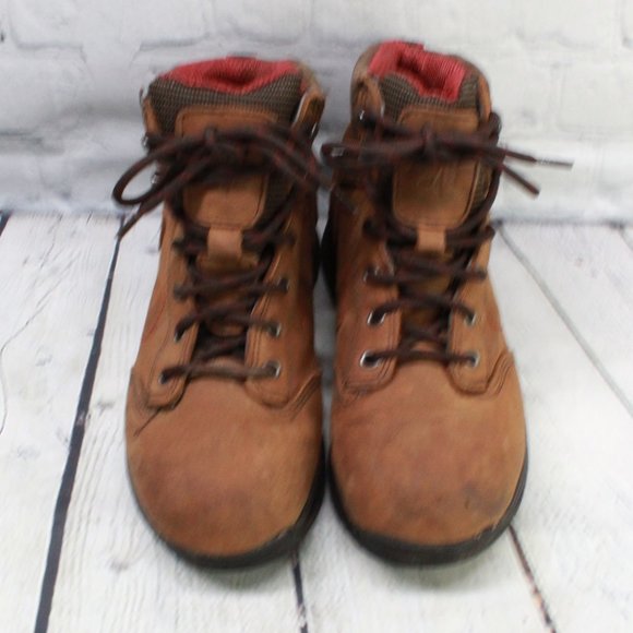 LaCrosse 5" Laurelwood Brown Leather Waterproof Work Boots Size 6.5 M - Picture 5 of 9